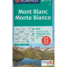 Kompass Mont Blanc turistatérkép + Aktiv Guide térkép