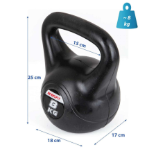 kompozit súlyzó kettlebell 8 kg enero fit súly kézisúlyzó
