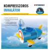  Kompresszoros inhalátor REPÜLŐS kifutó