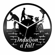  Kőműves bakelit óra falióra