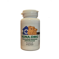 Kona -DMG tabletta 20kg felett 60db - immunerősítő készítmény prebiotikummal kutyáknak vitamin, táplálékkiegészítő kutyáknak