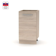 Kondela Alsószekrény 45 1DV, tölgy sonoma, NOVA PLUS NOPL-063-0S bútor