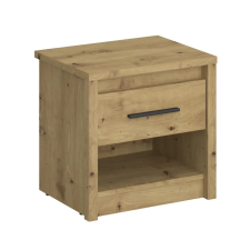 Kondela Éjjeliszekrény 1S, artisan tölgy, AIRON bútor