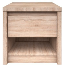 Kondela Éjjeliszekrény, DTD laminált, tölgy sonoma, NORTY bútor