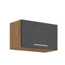 Kondela Felsőszekrény, tölgy lancelot/szürke matt, VEGA 60 GU-36 1F bútor