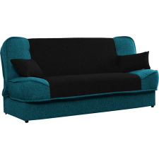 Kondela Kanapé ágyfunkcióval, türkiz/fekete, ASIA NEW bútor