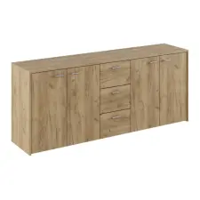 Kondela Kombinált komód, artisan tölgy, HUGOS 180 bútor