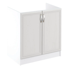 Kondela Mosogatószekrény D80Z, fehér/sosna Andersen, SICILIA bútor