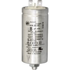  KONDENZÁTOR 8 uF kisháztartási gépek kiegészítői