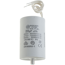  KONDENZÁTOR DUCATI ENERGIA 20μF KÁBELLEL beépíthető gépek kiegészítői