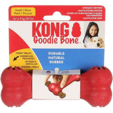  KONG Csont S 5x14x4cm kutyajáték természetes gumiból jutalomfalatokra piros játék kutyáknak