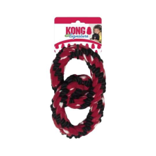 KONG Dupla gyűrű  26 cm kutyajáték kötéljáték játék kutyáknak