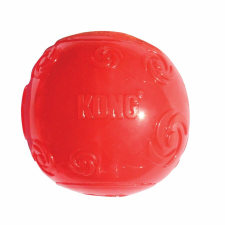 KONG Squeezz Ball Medium piros játék kutyáknak