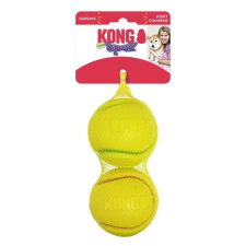 KONG Squeezz tenisz labda 2db csomag kutyajáték labdajáték tenisz felszerelés