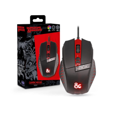 Konix Dungeons & Dragons Gamer egér fekete (KX-DND-GM-PC) egér