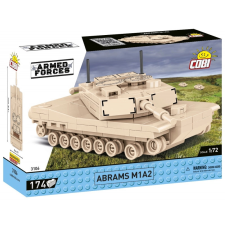 Konstrukciós Készlet Abrams M1A2 barkácsolás, építés