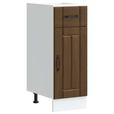  Konyhai alsó szekrény Lucca barna tölgy szerelt fa bútor