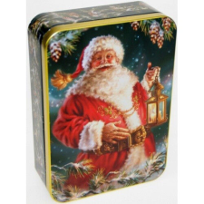 Konyhai fémdoboz 142x101x31mm, Santa papírárú, csomagoló és tárolóeszköz