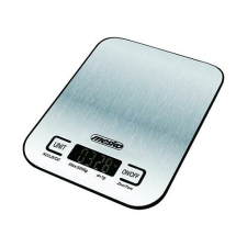 Konyhai mérleg INOX, fekete - 5kg/1g konyhai mérleg