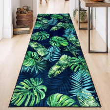 Konyhai szőnyeg Gordon 80x150cm Zöld Pálmás lakástextília