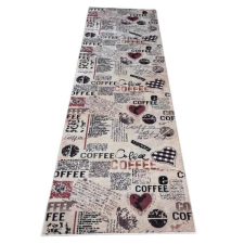  Konyhai Szőnyeg Kávés mintával | Bézs 60x180 lakástextília