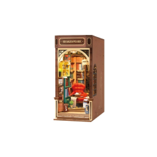  Könyvesbolt miniatűr könyvtámasz készlet puzzle, kirakós