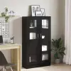  Könyvespolc 4 szintes 82,5 x 30,5 x 150 cm Szerelt Fa