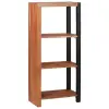  Könyvespolc Barna 50 x 30 x 110 cm Tömör Akácfa