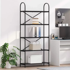  Könyvespolc Fekete tölgy 80 x 30 x 183 cm Faanyag bútor