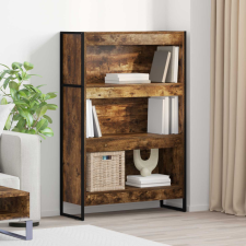  Könyvespolc Füstös tölgy 80 x 30 x 155 cm Faanyag bútor