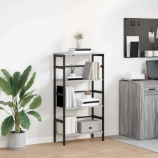  Könyvespolc Szürke Sonoma 60 x 29,5 x 115 cm Faanyag bútor