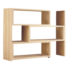  Könyvespolc, tölgy sonoma, KLOE III bútor