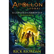 Könyvmolyképző Kiadó Rick Riordan - Apollón próbái 3. A lángoló Labirintus regény