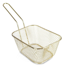 Koopman krómozott acélból készült tálalókosár, 14x10x7 cm, krómozott acél, 14x10x7 cm papírárú, csomagoló és tárolóeszköz