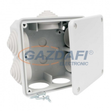 Kopos 8110 LA Zárt falon kívüli doboz IP54 117x117x58 mm villanyszerelés