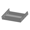 Kopos Elektro Kábellétra összekötő elem 400x60mm tűzálló tüzihorganyzott, KPBSKL 400 POF Kopos
