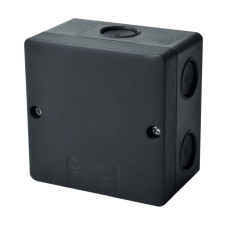 Kopos Elektro Kötődoboz fekete IP66 halogénmentes, UV-álló, KSK 80 FA Kopos villanyszerelés