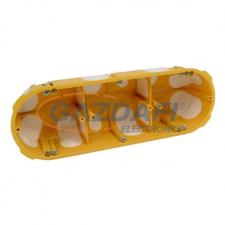 Kopos KPL 64-50/3LD NA Szerelődoboz 3-as, gipszkarton falba, gumis villanyszerelés