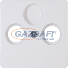 Kopp 334902003 HK 05 fedlap TV/RF fehér IP20 villanyszerelés