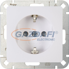 Kopp 920602002 HK05 dugalj földelt, 57x57x41mm Süllyesztett 250V 16A IP20 villanyszerelés