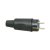 Kopp Dugvilla egyenes 250V fekete teljes gumi csavaros IP44 Kopp - 179516009