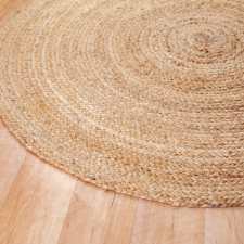 Kör alakú juta szőnyeg 90 cm lakástextília