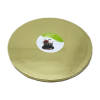  Kör alakú Tortadob - Arany (30 cm) Virágmintával