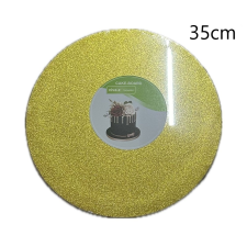  Kör alakú Tortadob - Arany (35 cm) Csillogós sütés és főzés