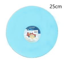  Kör alakú Tortadob - Türkiz (25 cm) Virágmintával sütés és főzés