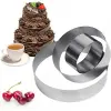  Kör alakú tortaforma 10-15-20 cm (T00380)