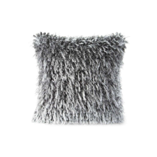  Koral bozontos párnahuzat Acélszürke 40x40 cm lakástextília