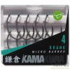  Korda Horog Kamakura Krank Micro Barbed Hook 4-es szakállas horog (KAM09)