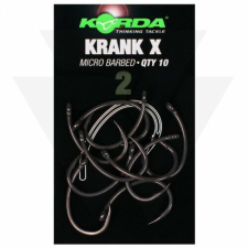  Korda Horog Krank X Hook pontyos horog (KKRX4) több méretben horog