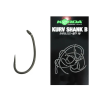  Korda Horog Kurv Shank Barbless Hook 4-es méret szakáll nélküli horog (KKSB4)